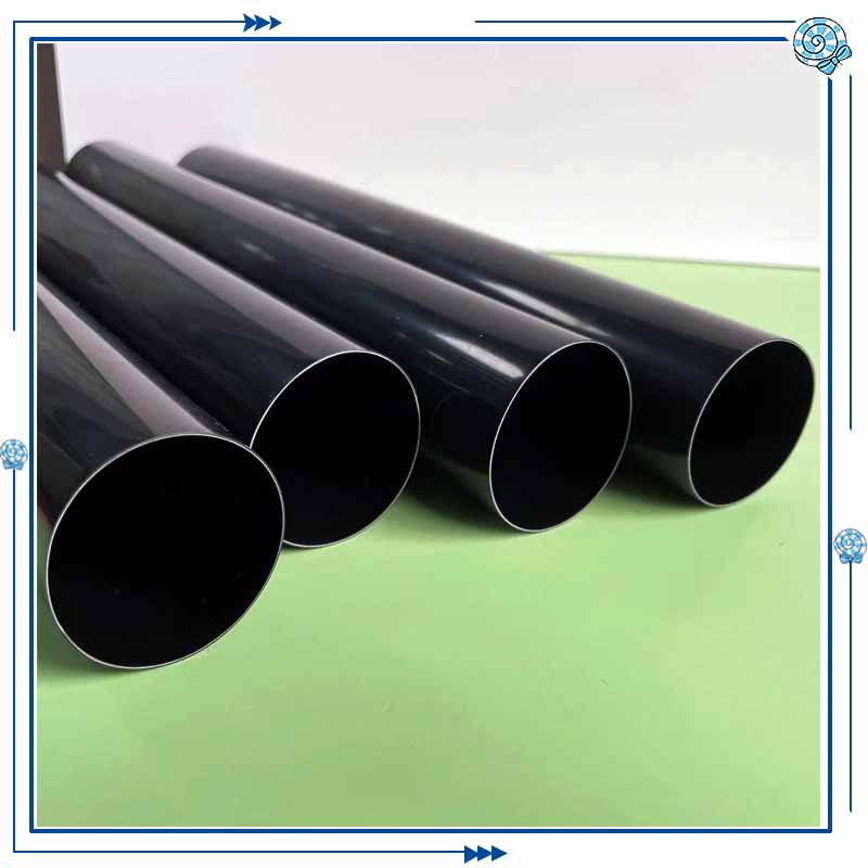 挤出塑料管材厂家abs硬管40圆管 黑色空心管保护支撑管拉杆箱套管