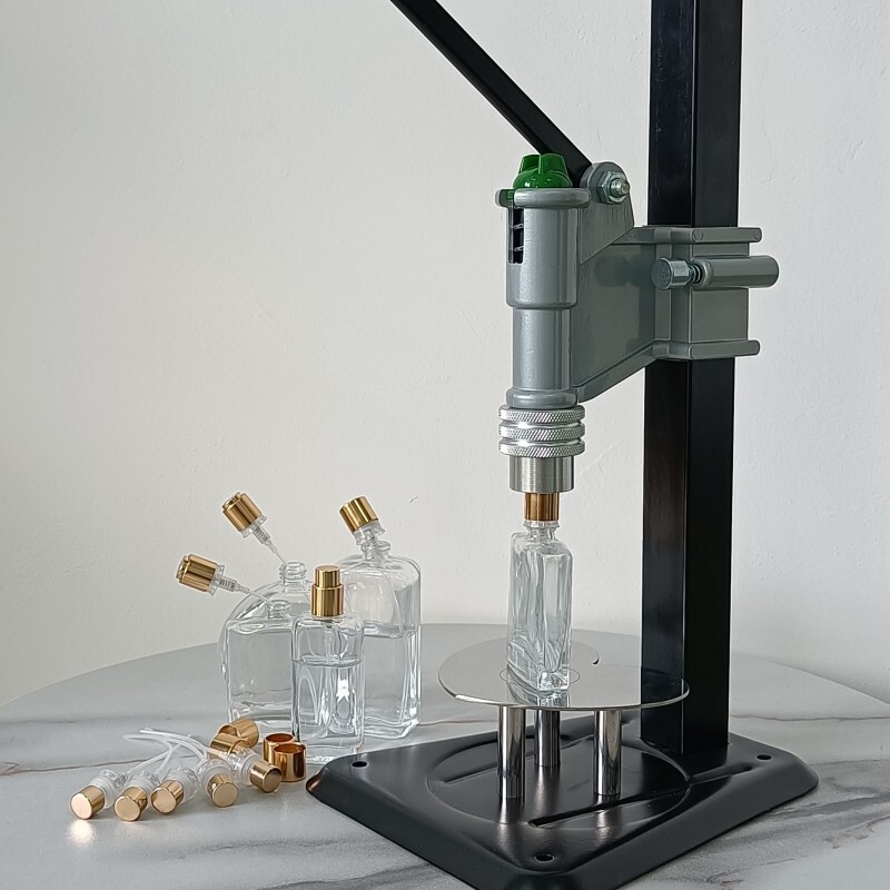 Cross-Border Detachable Desktop Manual Perfume Bottle Capping Machine, Plastic Snap-On Sealing Machine, Medium-Sized Capping Machine