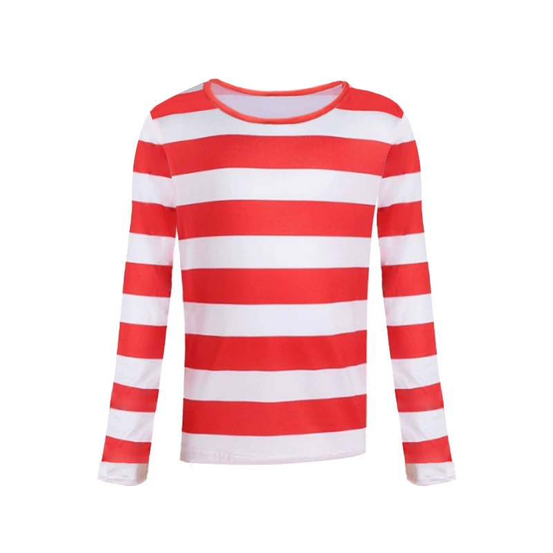 Хэллоуин Умный Уорри Where's Wally Аниме Пара Косплей Вечеринка Костюм Ролевая