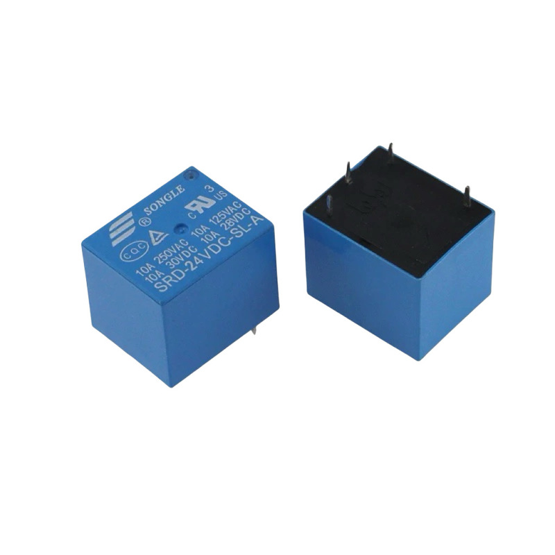 松乐继电器SRD-5VDC-SL-C4脚5脚5伏12V原装/国产09122448电源|undefined
