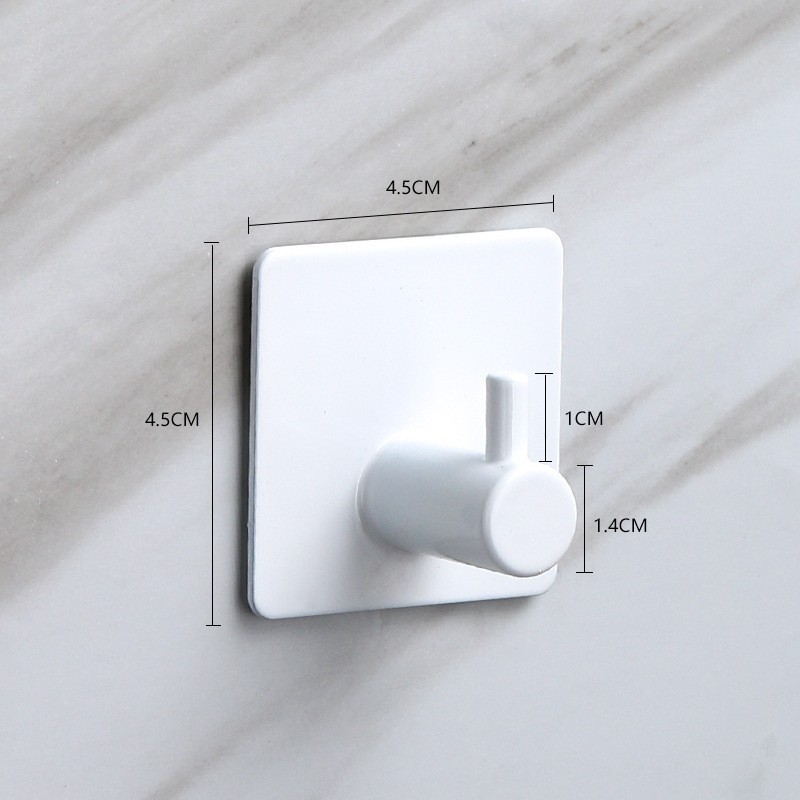 Acero inoxidable 14 cm cilíndrico blanco (pieza cuadrada)