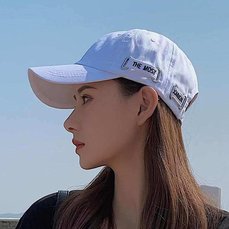 女春夏季鸭舌帽新款帽子男学生街头个性潮流时尚棒球帽防晒太阳帽