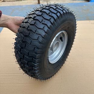Direct Sale 15X6.00-6 Rubber Inflatable Tire for Lawn Mower, Suitable for 15X650-6 Wheel Lawn Mower