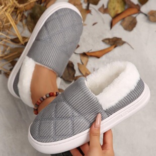 B 82125 Winter Waterproof Slippers ��ˮ��ů����Ь �羳�W����