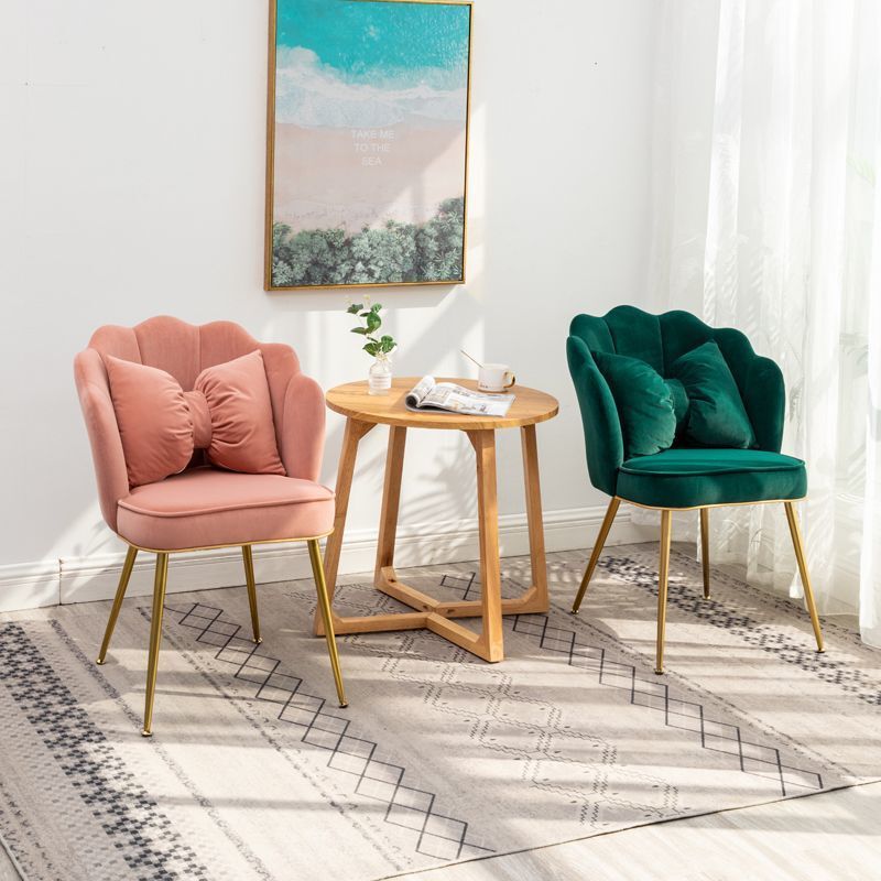 Nordic Dining Chair Dining Room Chair with Backrest Bedroom Girl Internet Celebrity Makeup Chair Dressing Table Manicure Simple Ins Style