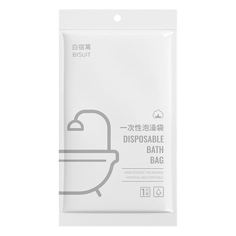 Чехол для ванны, одноразовый дорожный мешок для ванны в отеле, очень большой утолщенный мешок для ванны из пластиковой пленки, ведро для ванны