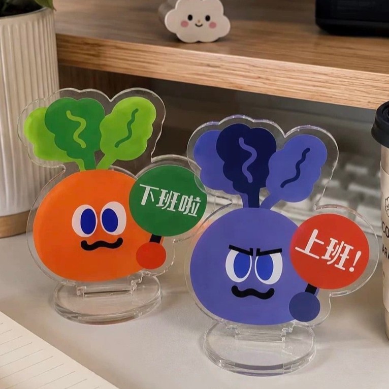Mayday Creative Acrylic Desktop Stand with Raised Sign - Fan Merchandise and Gifts