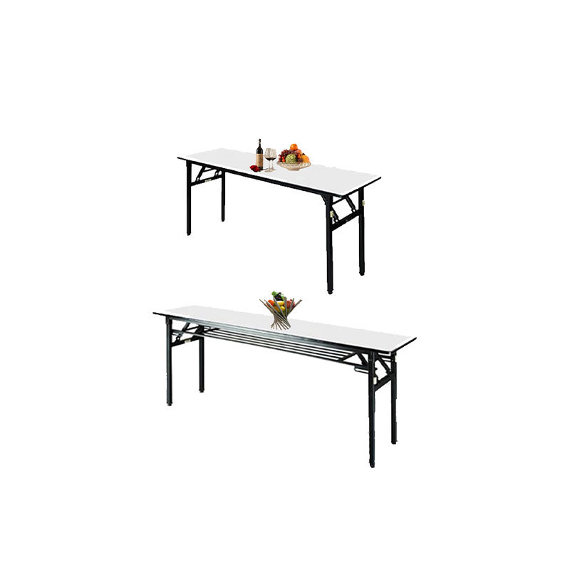 Fábrica al por mayor mesa plegable mesa cuadrada Oficina IBM mesa de entrenamiento mesa de conferencia al aire libre simple mesa rectangular de PVC