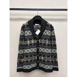 26南油~新款法式软糯复古提花毛衣针织开衫新款洋气别致轻奢慵懒