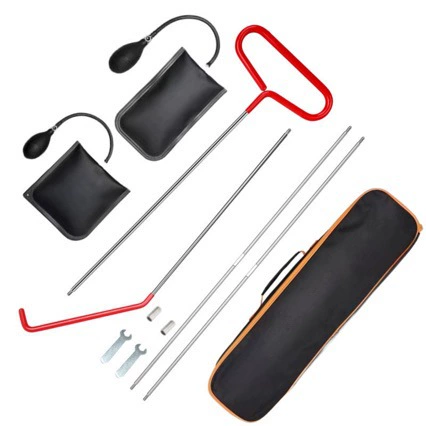 Набор универсальных инструментов для авторемонта, крюк для длинных расстояний с 4-мя стержнями из нержавеющей стали