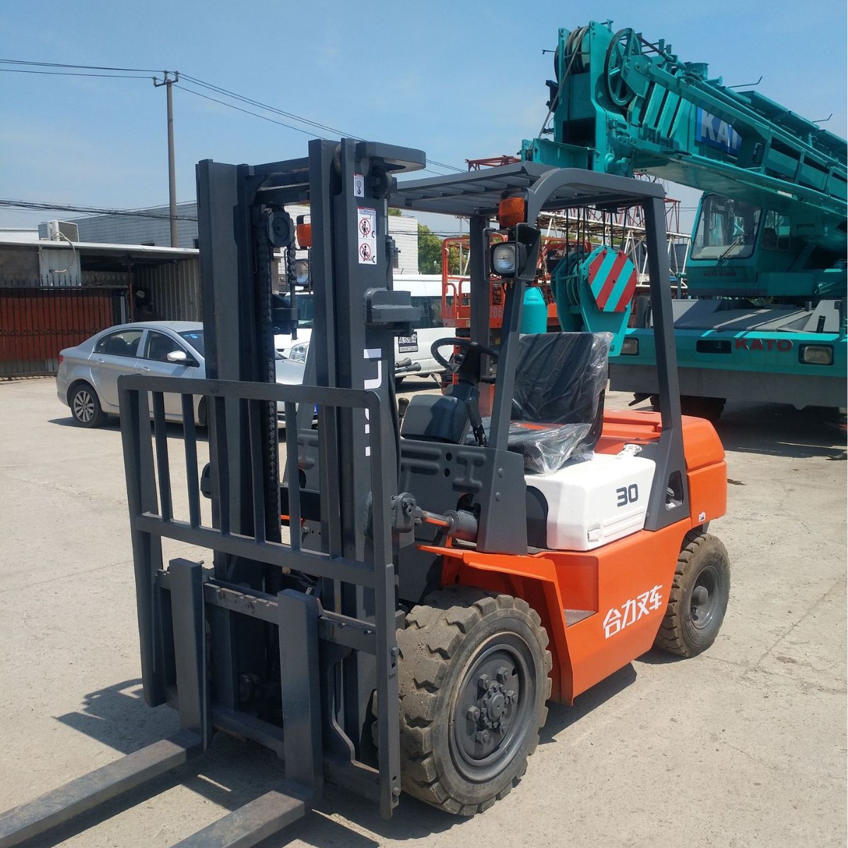 九成新合力3.5吨二手叉车 工厂用搬运车  质量保证