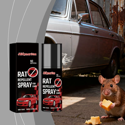 Hikmarion Car Rat Repellent Spray, Car Engine Rat Repellent Spray for Daily Safety and Convenience