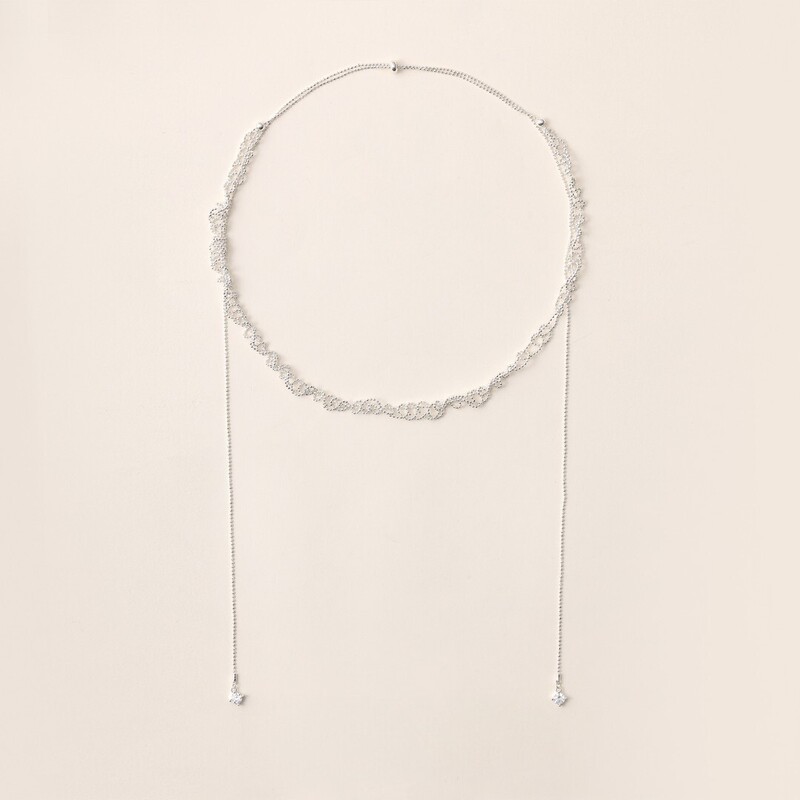 Trendy Fashion Tassel Necklace for Women, High-End Luxury Clavicle Chain, Versatile Accessory Trendy Fashion Tassel Necklace for Women, High-End Luxury Clavicle Chain, Versatile Accessory