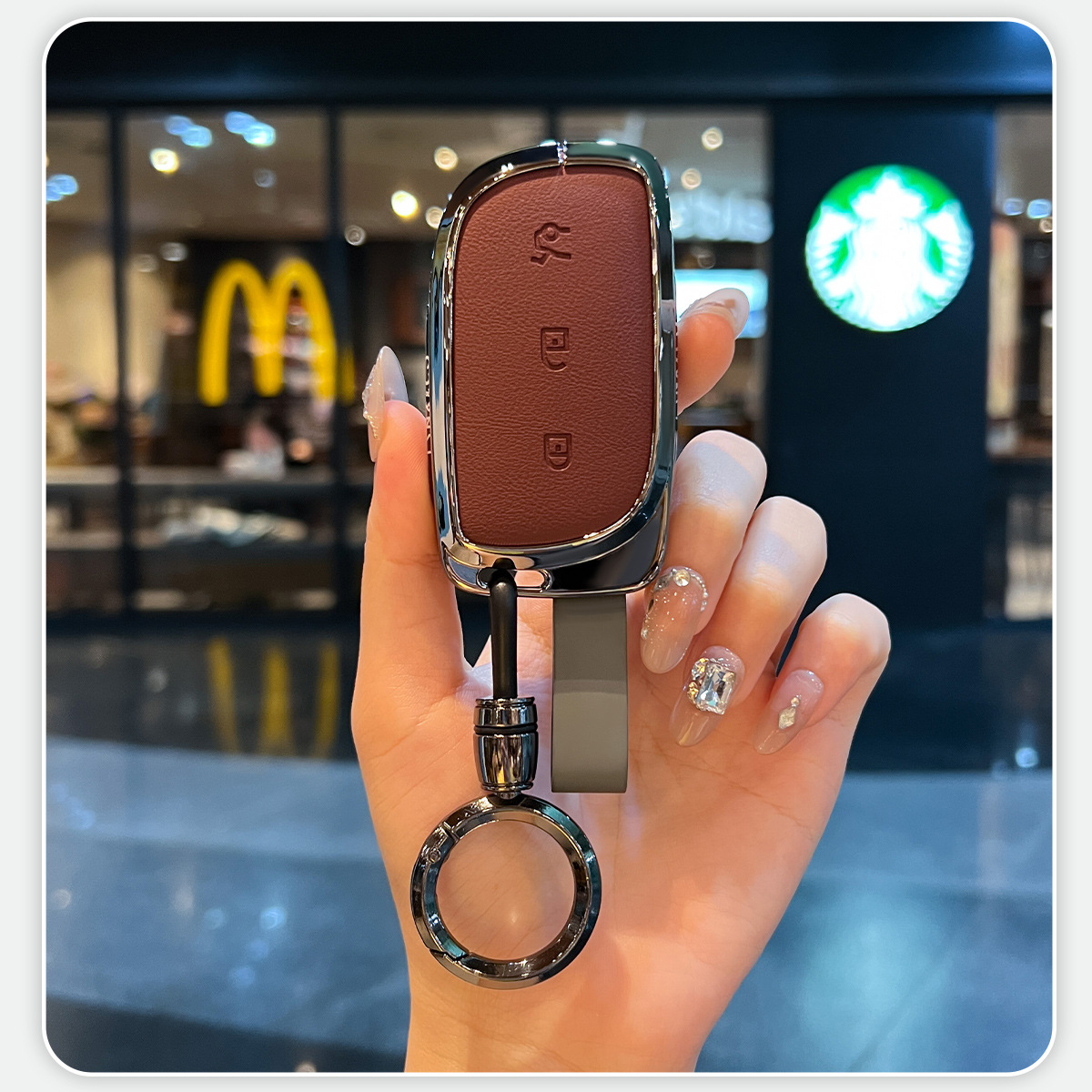 Suitable for Lynk&Co 10 Key Cover 900/Z10 Card Z20 European Version Lynk&Co Car Model Nfc Car Buckle Shell