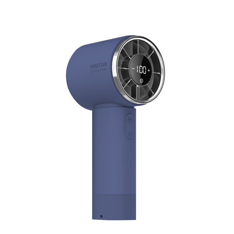 高速暴力ファン USB 充電式ハンドヘルドファン 3 速強風ポータブル高速タービン小型ファン|undefined