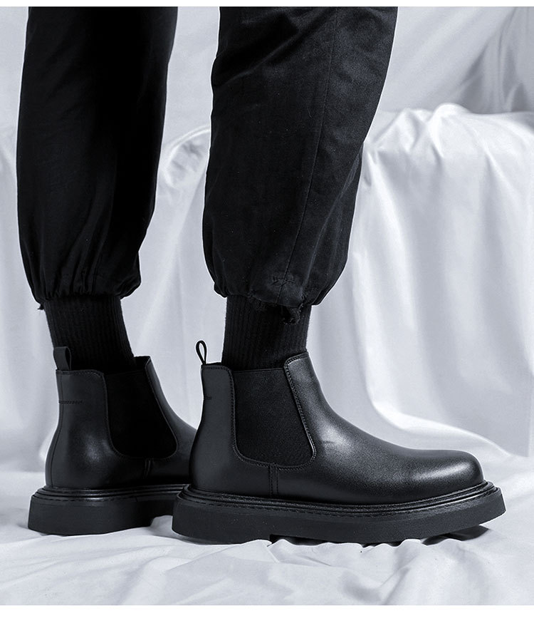 trendy summer low cut Martin men's handsome motorcycle short boots, casual shoes 59330-R_voghion.com