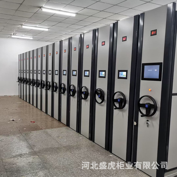 Hand -shaped large -capacity dense cabinet financial documents…