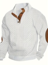 U 33430 Men's Jacquard Knit Hoodie �Ứ��֯���� ŷ����