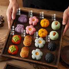 Wedding souvenirs, return gifts, pastries, peach blossom pastry gift boxes, various combination packages, wholesale one-piece drop shipping