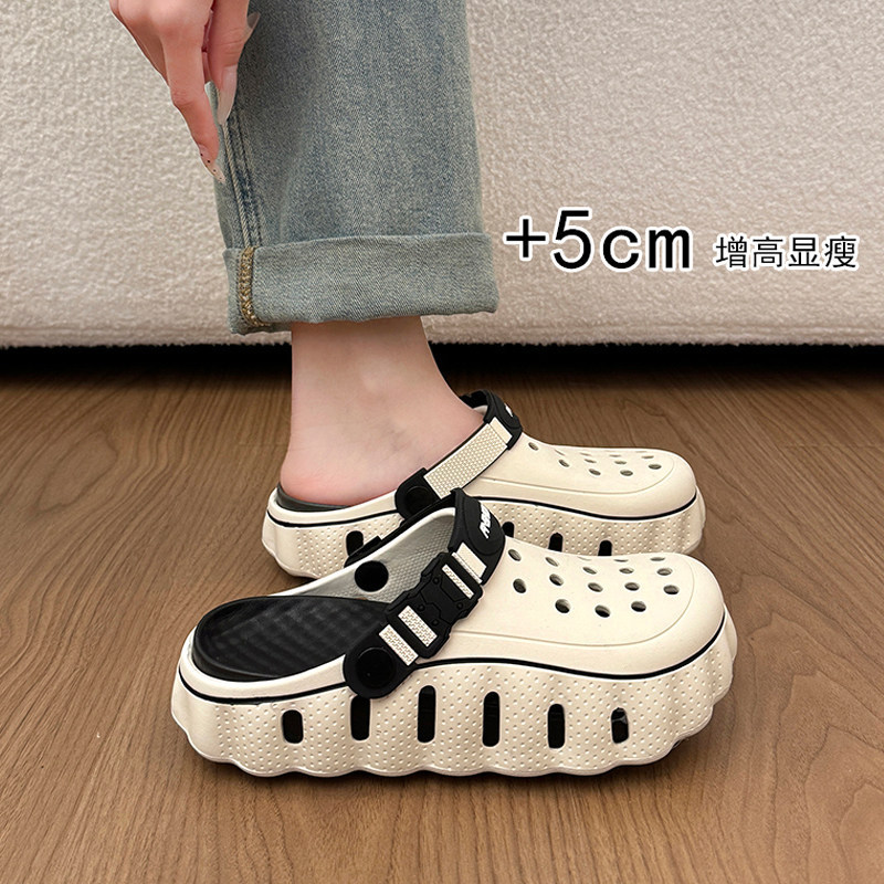 Thick-Soled Clogs for Women, 2026 New Summer Outdoor Eva Closed-Toe Sandals, Super Popular, Comfortable Beach Shoes Thick-Soled Clogs for Women, 2026 New Summer Outdoor Eva Closed-Toe Sandals, Super Popular, Comfortable Beach Shoes
