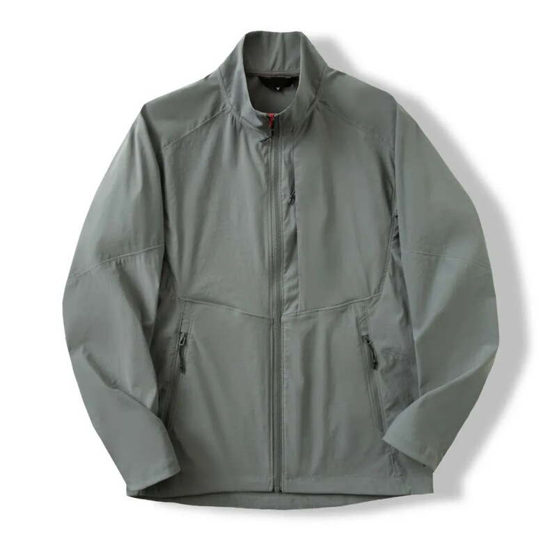 City Outdoor Stand-Up Collar Jacket Men's Lightweight Stereo Jacket All Year Round Business Sports Spring & Fall Soft Shell Jacket City Outdoor Stand-Up Collar Jacket Men's Lightweight Stereo Jacket All Year Round Business Sports Spring & Fall Soft Shell Jacket