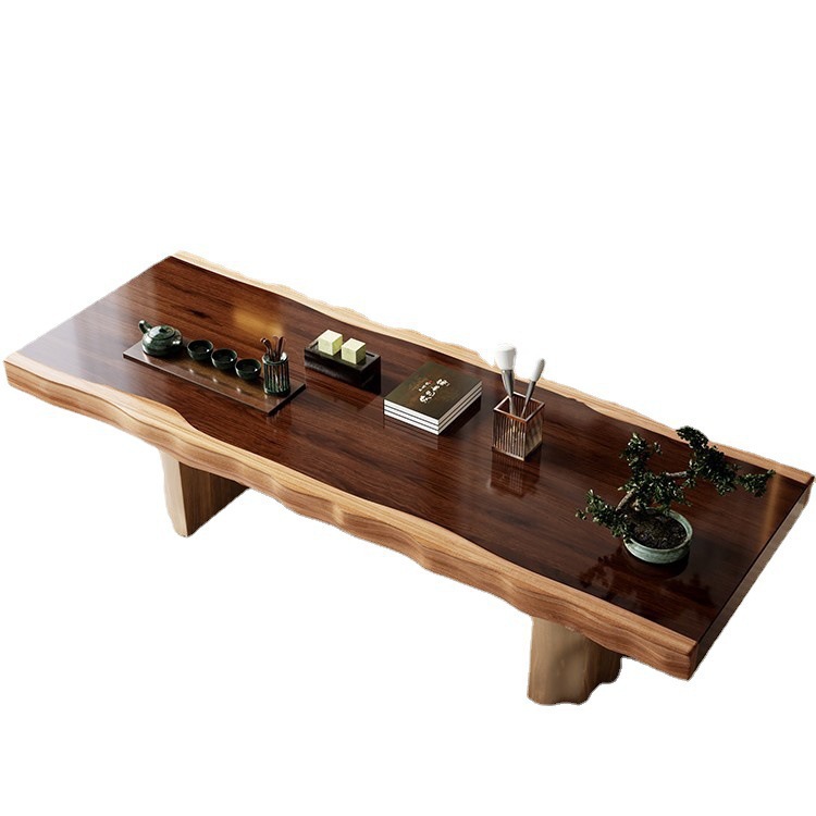 순수 단단한 나무 전체 보드 160*(60-70)*75*8CM