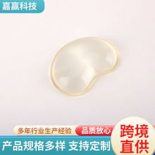 夏季清爽果冻小猫手托超可爱鼠标垫透明硅胶护腕办公游戏解压手枕