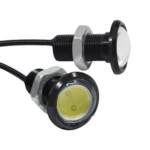 Car led light Eagle Eye light 18mm single layer rogue light screw counterattack reversing light motorcycle modification light led car light