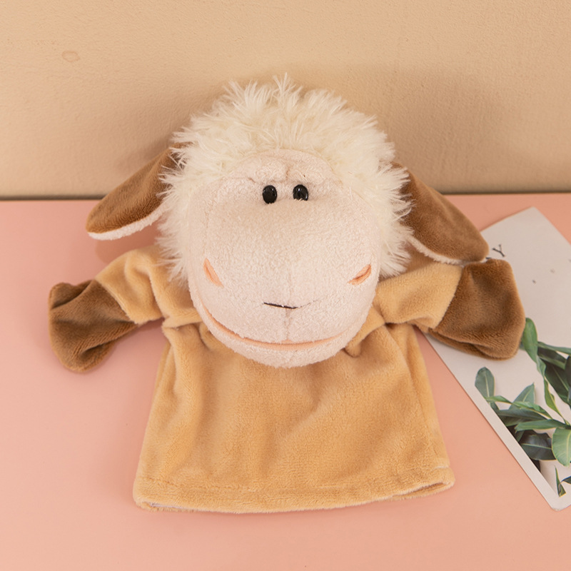 Marionetas de mano para animales de peluche con boca móvil – para jardín de infantes, venta en Amazon transfronterizo. image 25