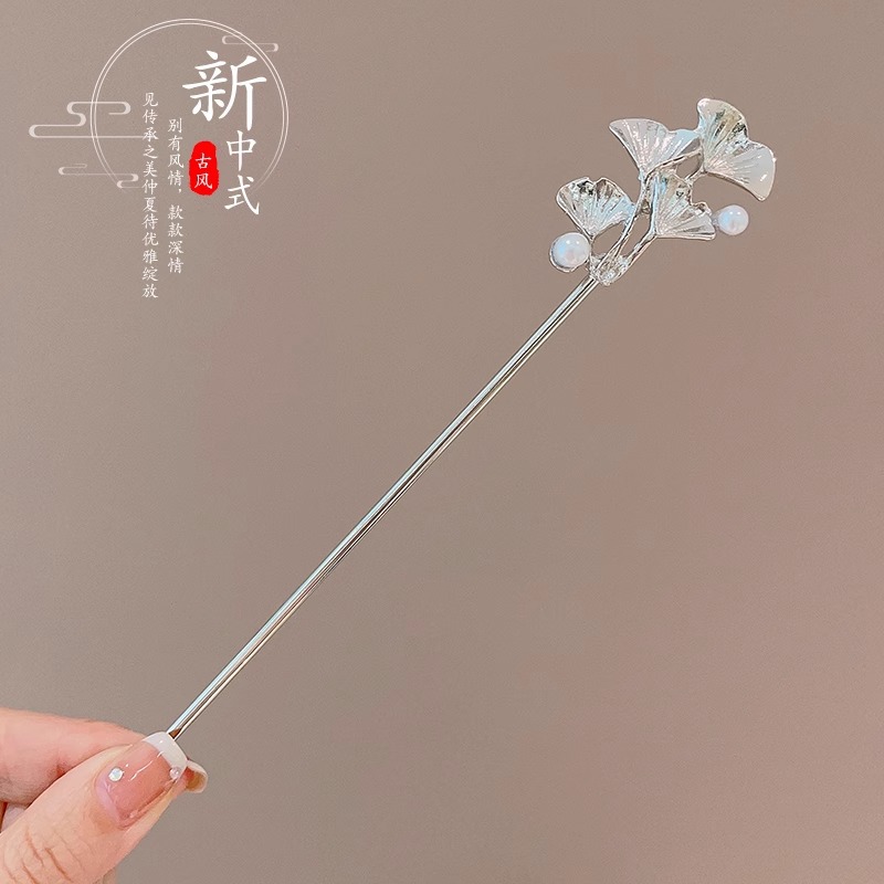 Estilo antiguo borla Flor horquilla de las mujeres nuevo estilo chino de alta calidad accesorios para el cabello Hanfu tocado horquilla paso sacudida updo horquilla para el cabello