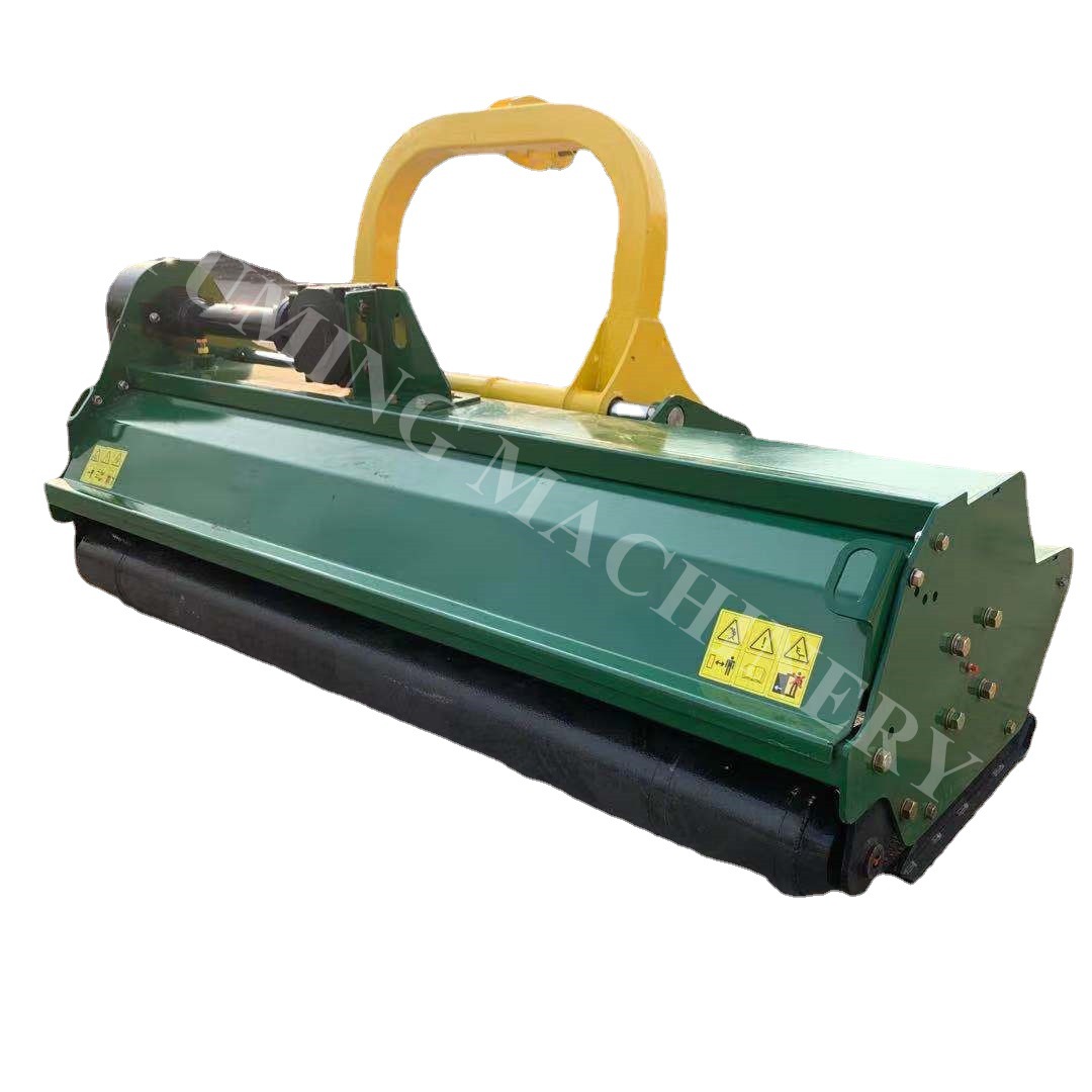 四轮拖拉机带河坡斜坡式割草机液压侧移式割牧草收割机各角度割草