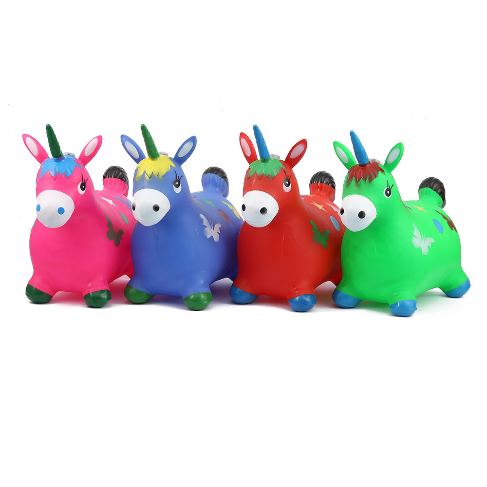 Inflatable music non-toxic toy for jumping for kindergarten