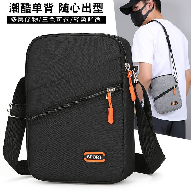 Bolso bandolera de un solo hombro para hombre