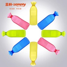 samply三朴热水袋注水长条暖水袋加厚热敷肚子暖手小保温暖手宝