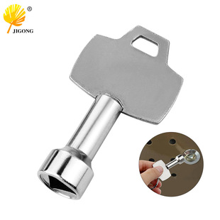 Distribution cabinet lock key luggage box water meter valve inner triangle key MS705 tongue lock triangle key wrench