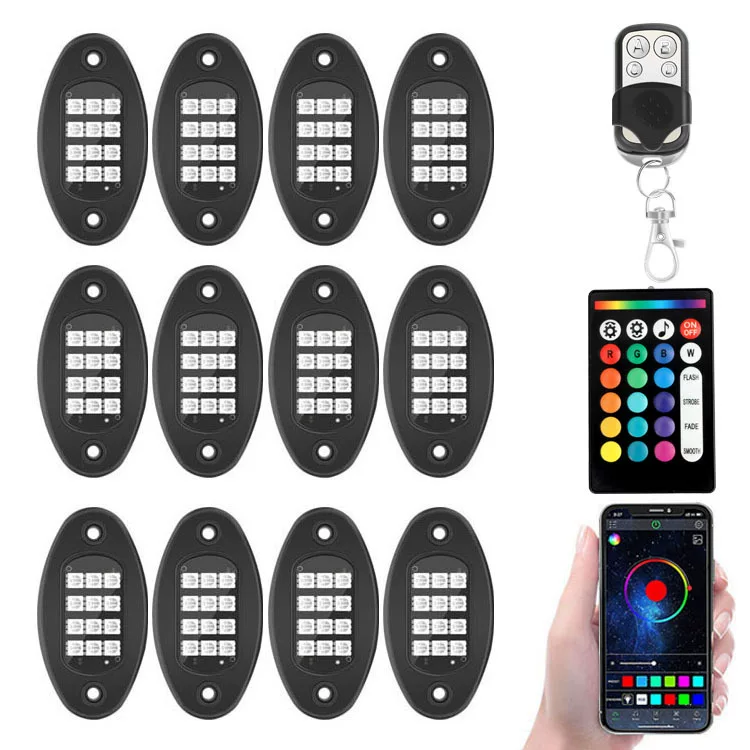 Цветная подвесная стойка/ходовая платформа, внедорожные фары, bluetooth, пульт дистанционного управления