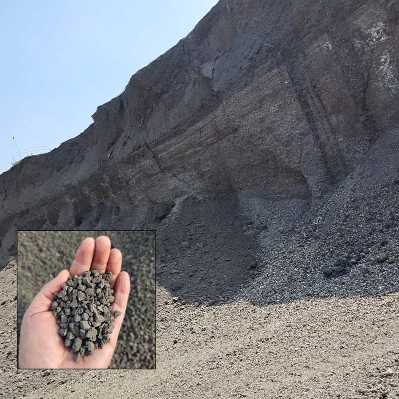 高炉矿渣1-6mm 地基路基填料垫料矿渣粉 混凝土骨料用炉渣