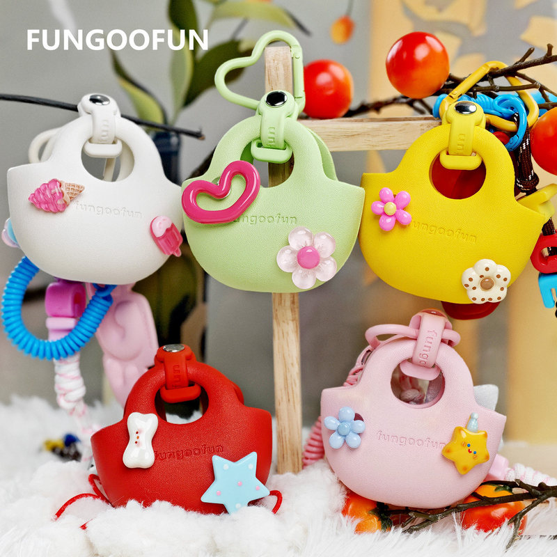 Earphone Protective Case Suitable for Apple Airpods, Keychain Pendant, Bag Decoration Accessory