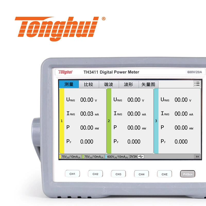 Tonghui TH3422 многоканальный цифровой измеритель мощности TH3411 с встроенной операционной системой TH3421