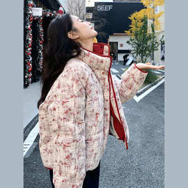 高级感短款棉服女装冬季2025年新款小个子今年流行超好看加厚外套