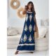 2024 New Positioning Flower Printed Sling dress