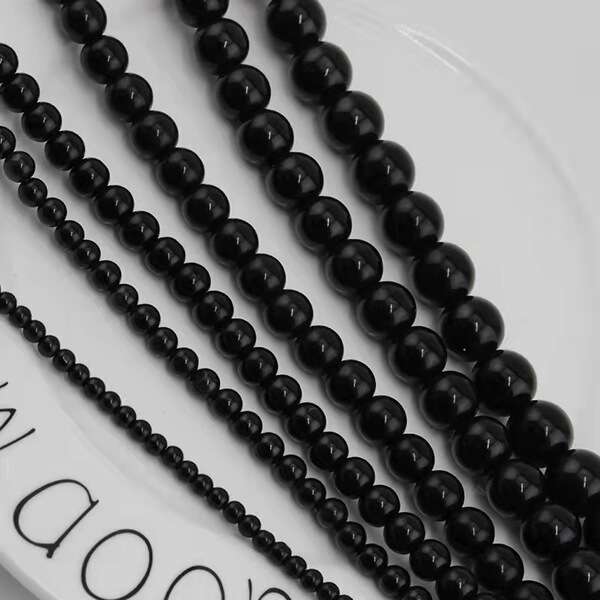 agate round beads
