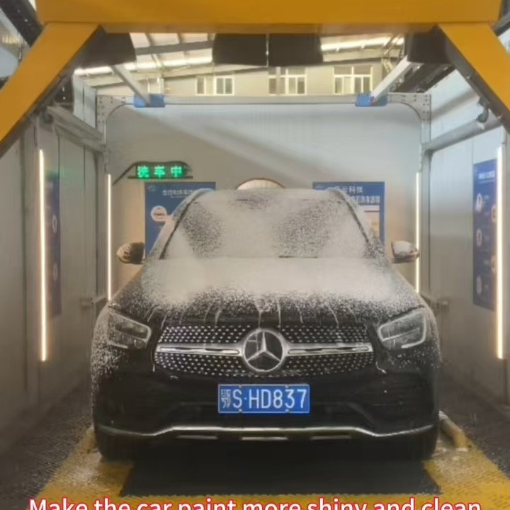 Máquina de lavado de automóviles portón totalmente automática sin contacto computadora para lavado de automóviles equipo comercial de lavado automático recíproco especial de alta presión image 4