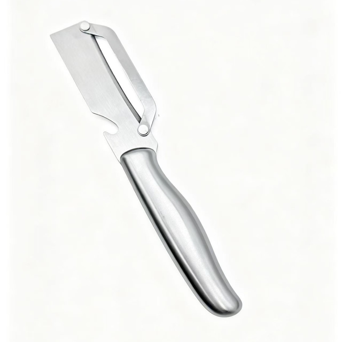 Nuevo cuchillo de corte multifuncional de acero inoxidable 3 - en - 1 cortador de cebolla raspador raspad
