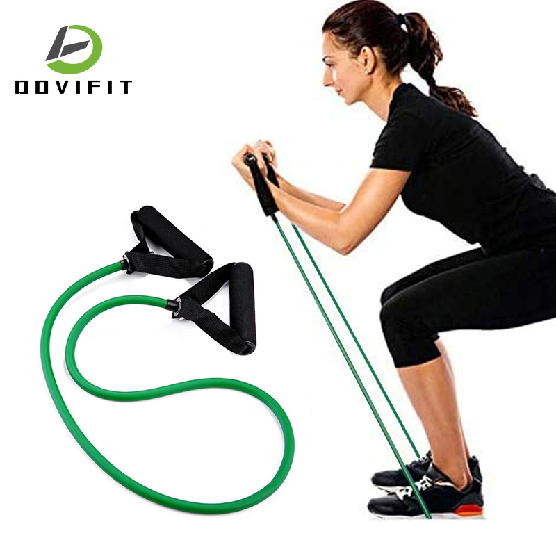 Suministro directo de fábrica cuerda de tensión de una palabra dispositivo de tensión de látex cuerda de tensión de yoga correa elástica de fitness de una palabra