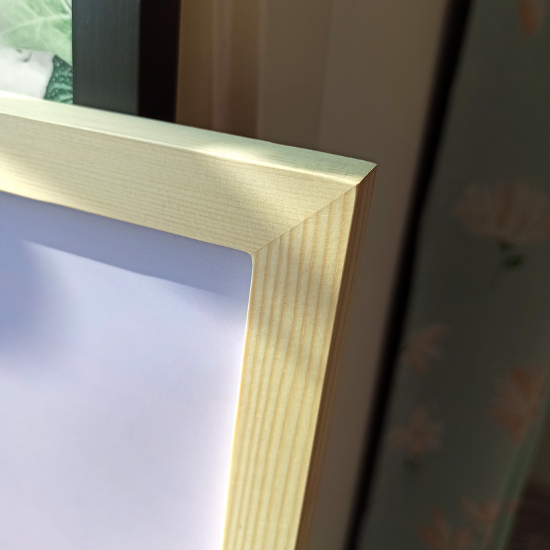 28303236inch Full-Size Minimalist Natural Wood Black and White Photo Frame for Advertising Posters, Square and Slender Sketch Solid Wood Picture Frame 28303236inch Full-Size Minimalist Natural Wood Black and White Photo Frame for Advertising Posters, Square and Slender Sketch Solid Wood Picture Frame