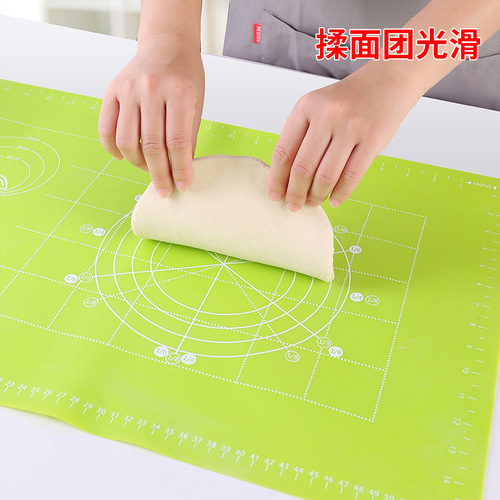 Thickened Silicone Rolling Mat Large Size with Graduations Kneading Mat Wholesale Baking Silicone Baking Mat Baking Tools