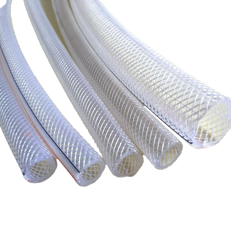 PVC woven fiber reinforced snake skin hose mesh water pipe, garden greening garden pipe, transparent