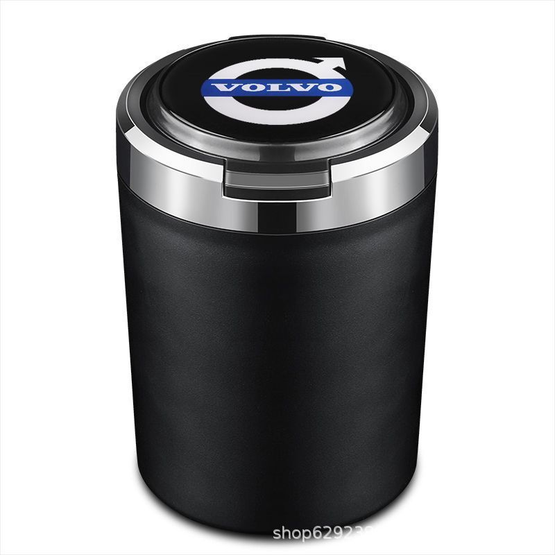 Car ashtray, Shangchuang Car Ashtray - noble-black-volvo-metal-liner