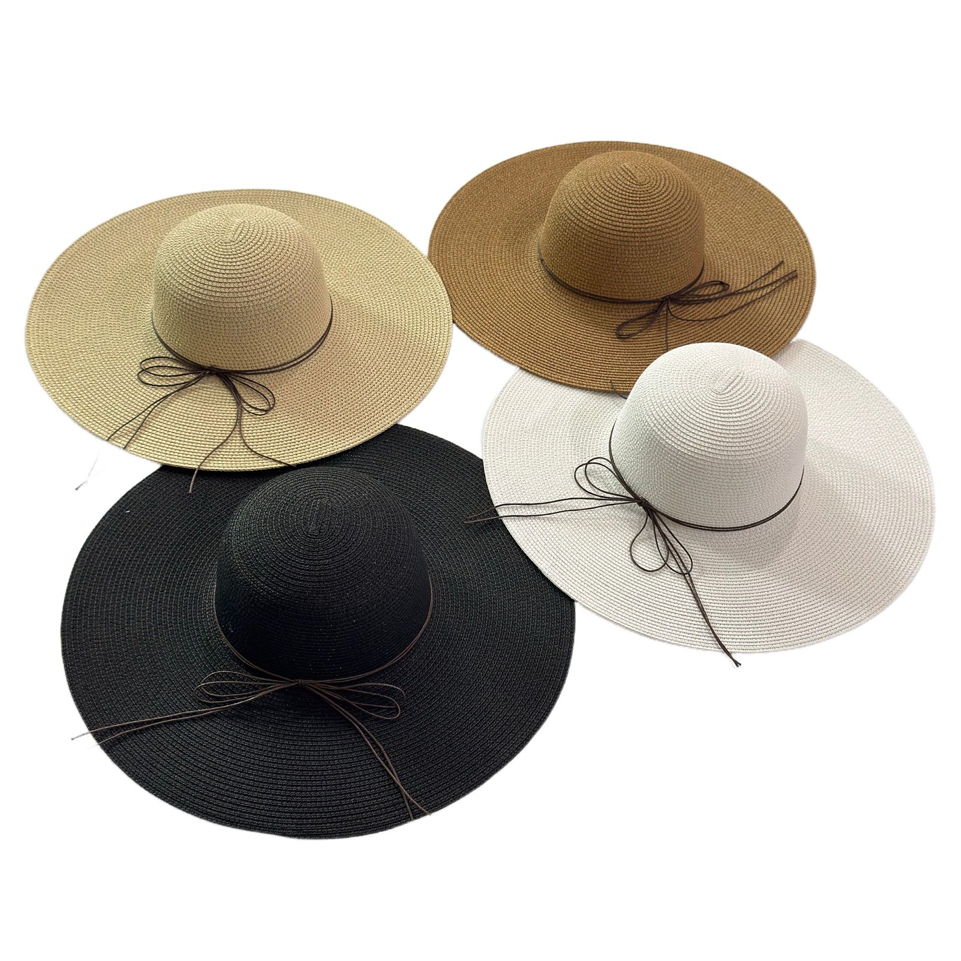 Mujeres Estilo Vintage Hawaiano Tropical Nudo De Lazo Grandes Aleros Sombrero De Copa display picture 7